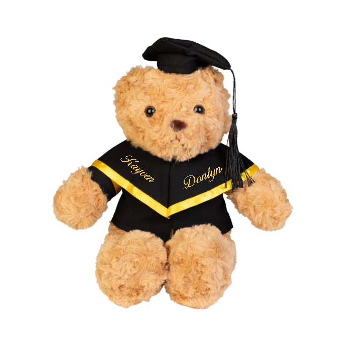 Personalized Graduation Bear | Custom Embroidered Gift for Graduates