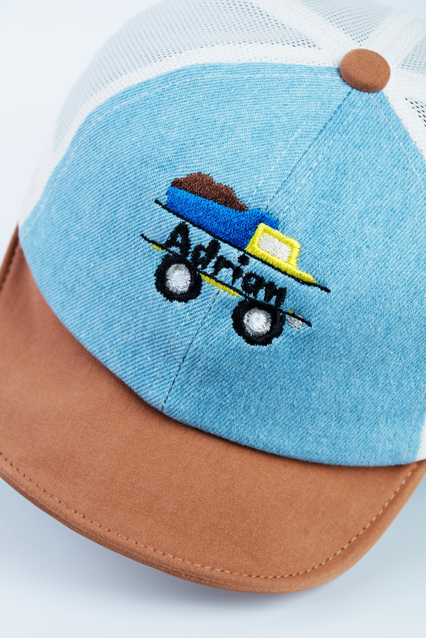 Personalized Toddler Embroidered Hat (Ages 1.5 to 3)