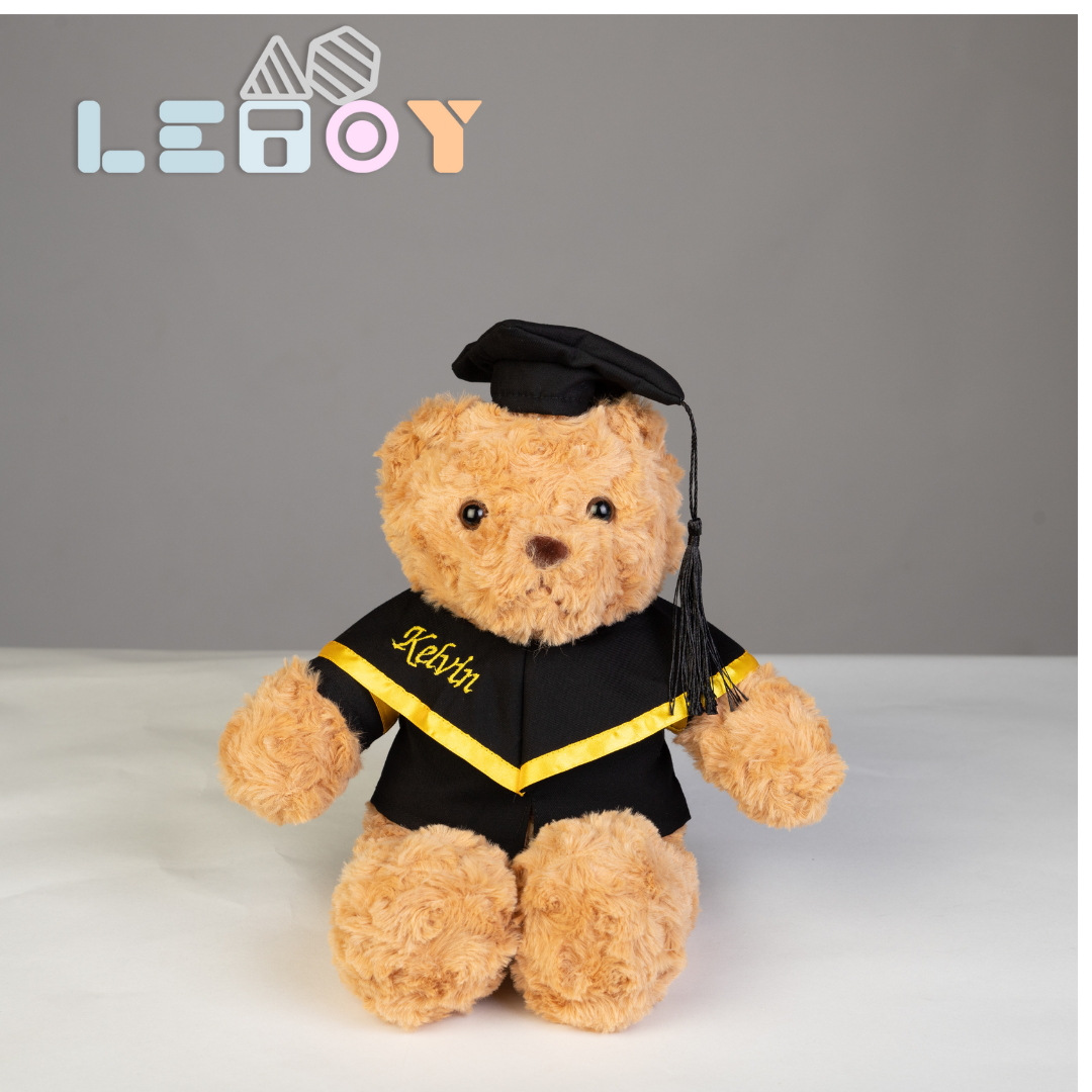 ☆Personalized Name Embroidery ☆Graduation bear☆Customized Graduation Gift