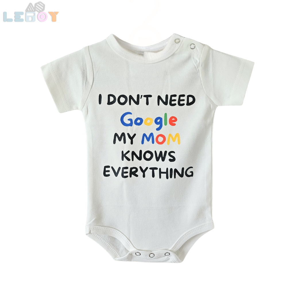 Original Creative Baby Onesie/Rompers & Kids T-Shirts – Unique Designs for Fun and Style/I don't need Google