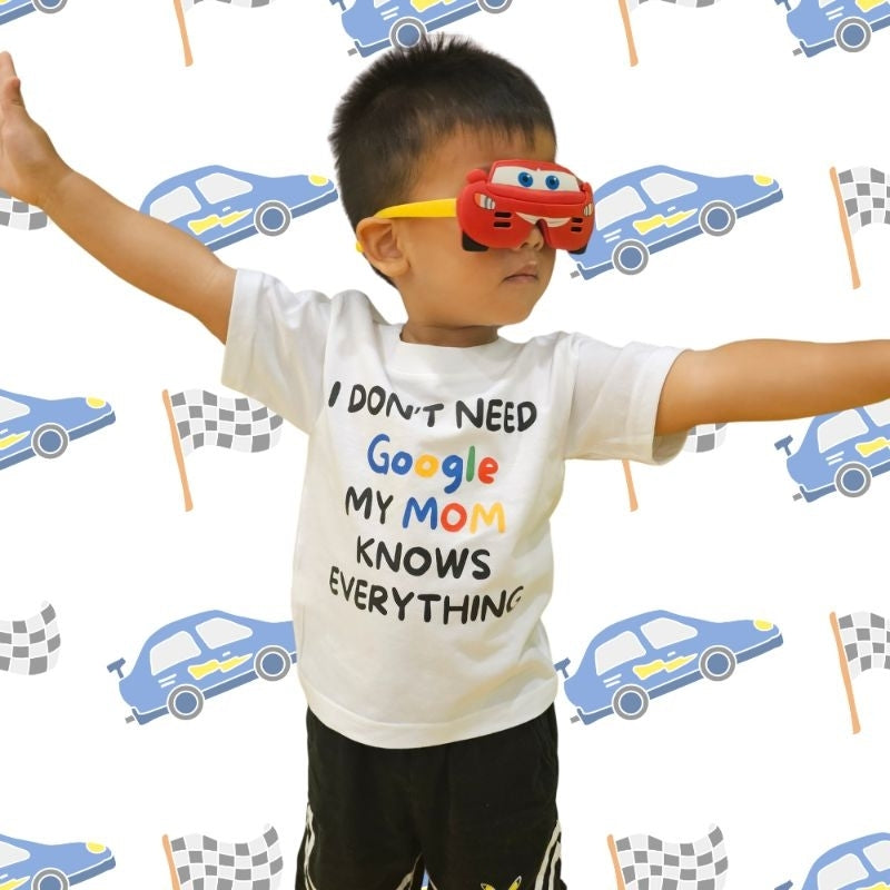 Original Creative Baby Onesie/Rompers & Kids T-Shirts – Unique Designs for Fun and Style/I don't need Google